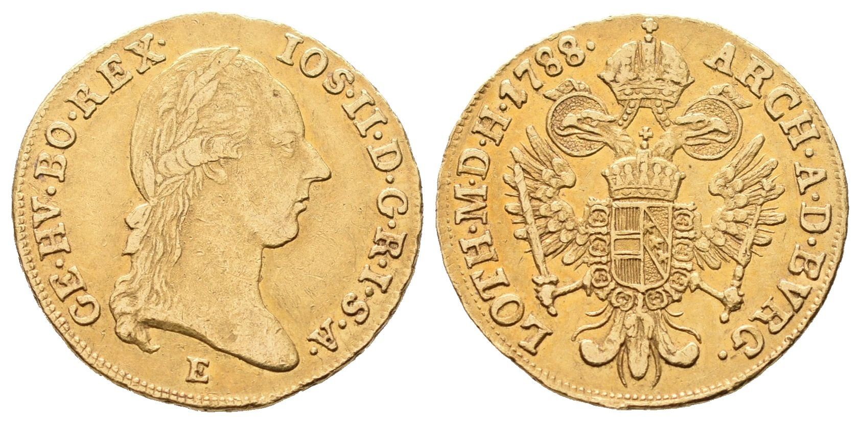Josef II., Dukát 1788 E, Karlsburg