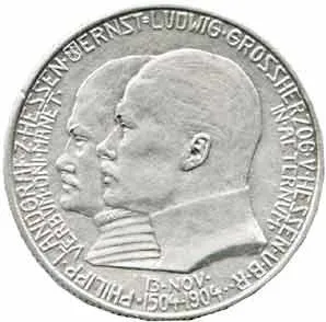 Hessen, Ernst Ludwig, 1892 - 1918 — 1