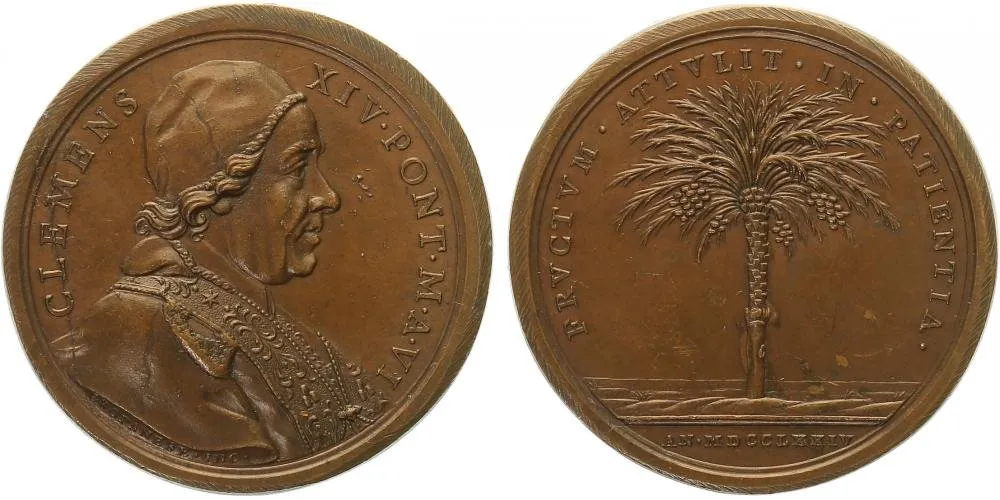 Vatikán, Clement XIV., 1769 - 1774 — 1