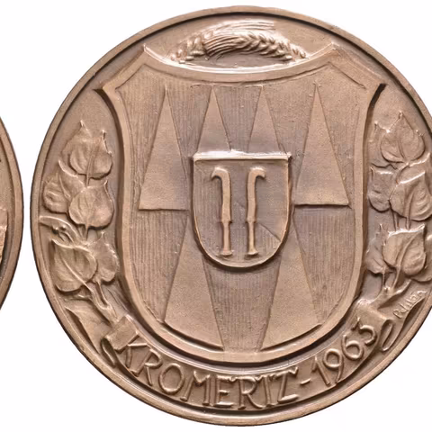 AE Medaile 1963 - K 700. výročí založení města. Bronz 50 mm