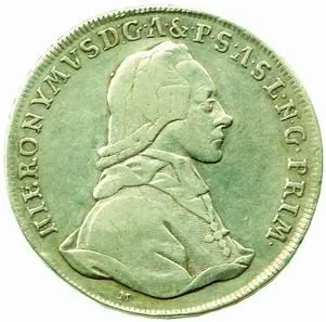 Salzburg - arcibiskupství, Hyeronymus Colloredo, 1772 - 1803 — 1