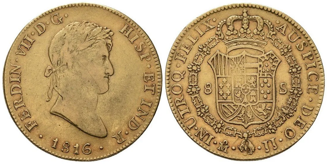 Mexiko, Ferdinand VII., 1808 - 1821 — 1