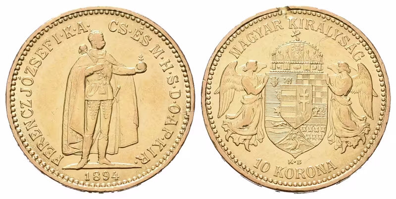 10 Koruna 1894 KB