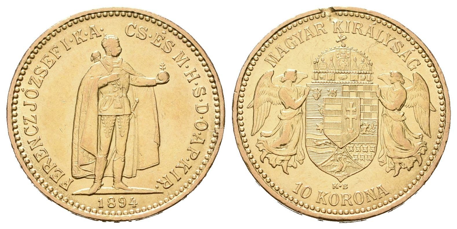 10 Koruna 1894 KB