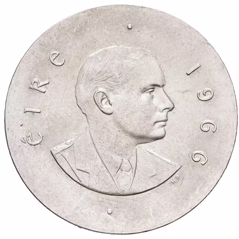 10 Schillings 1966 - K 50. výročí Velikonočního povstání , Ag 0,833 (18,14 g),