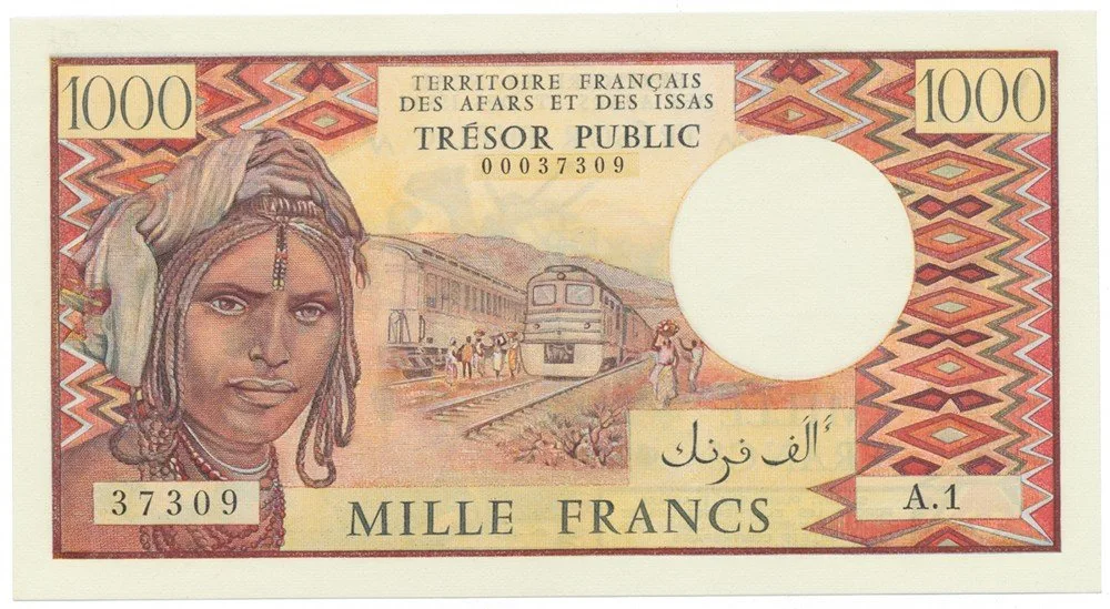 Francouzské území Afarů a Isů - French Afars & Issas — 1