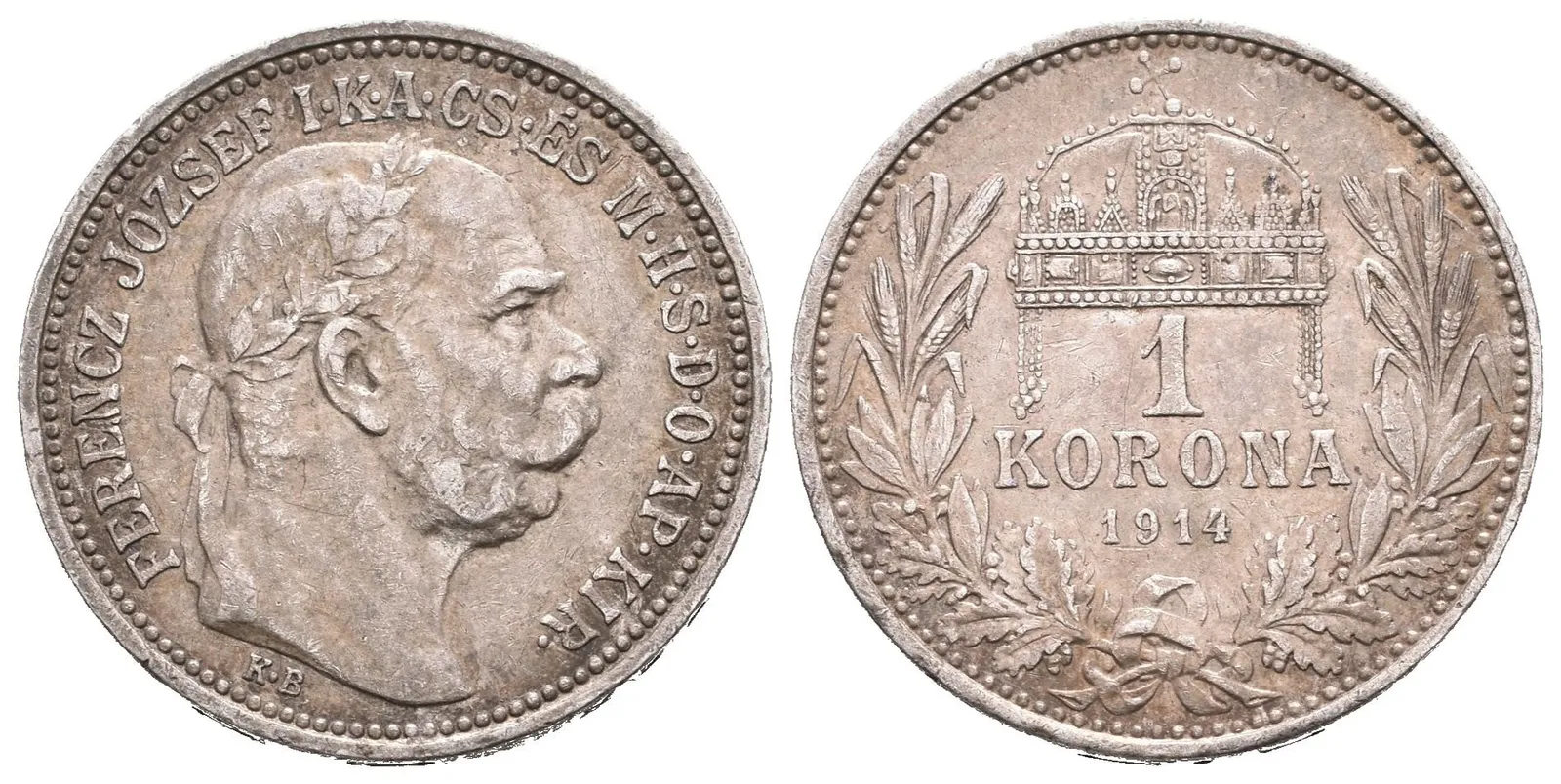 1 Koruna 1914 KB