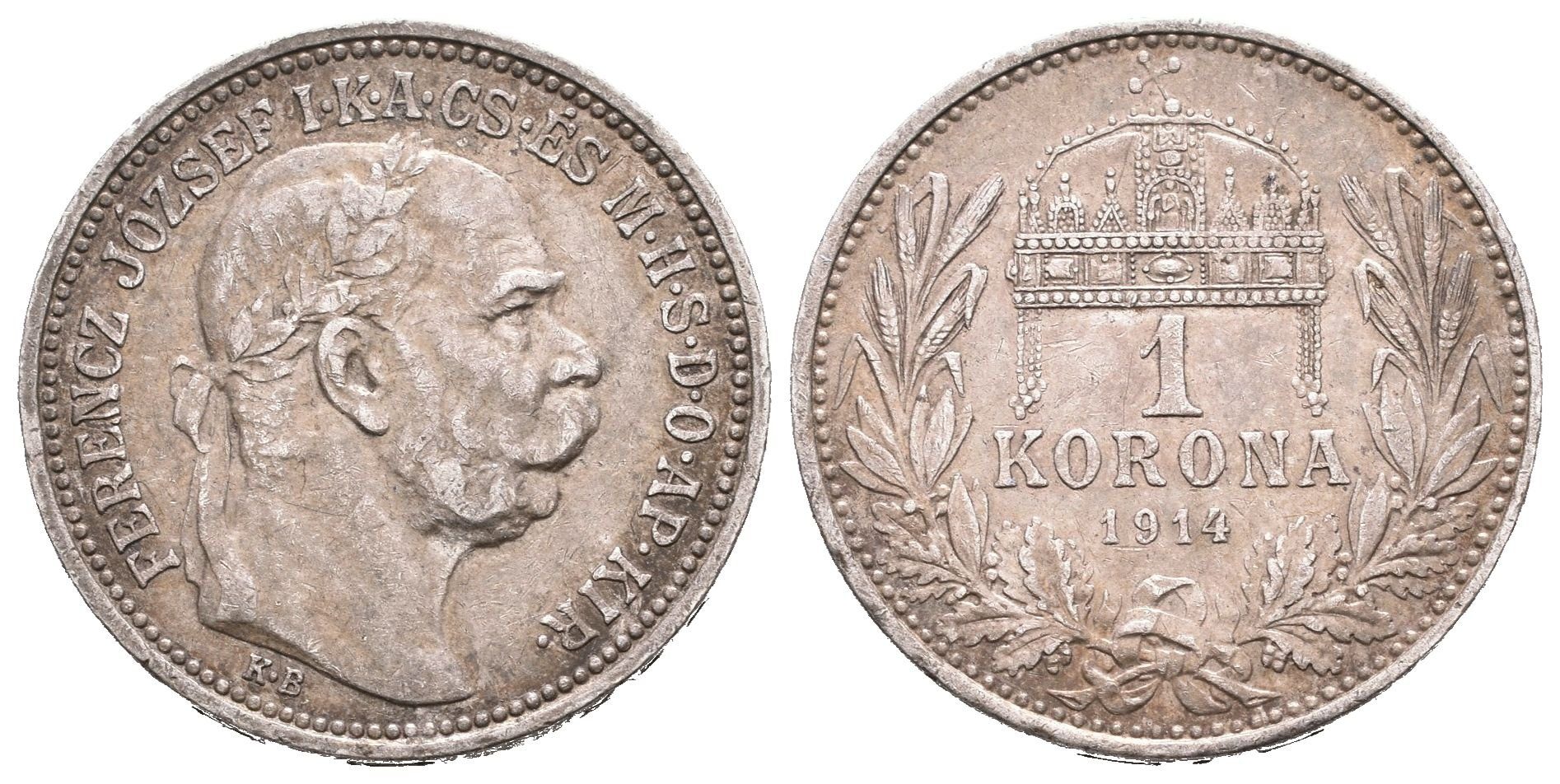 1 Koruna 1914 KB