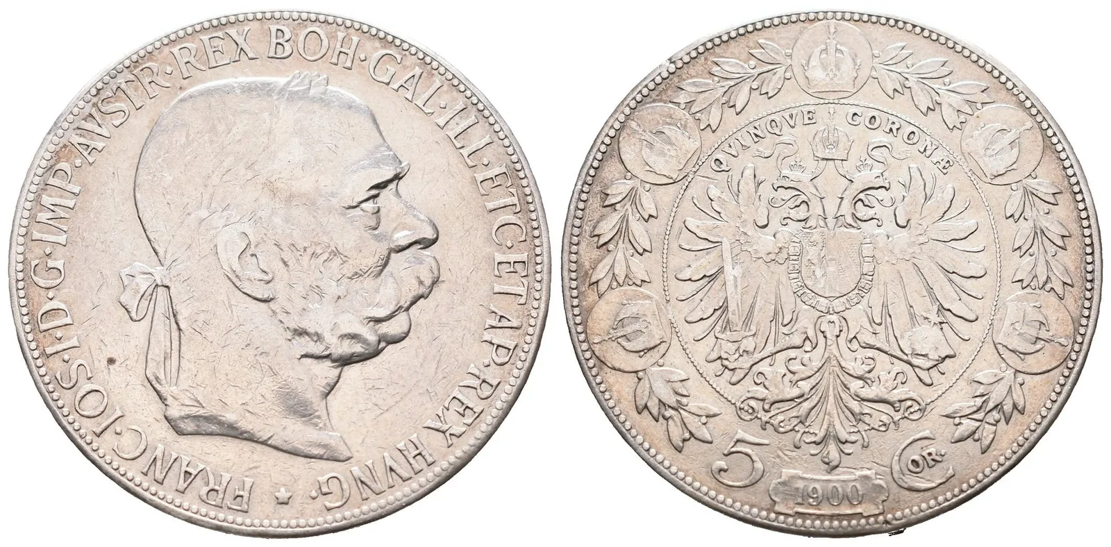 5 Koruna 1900