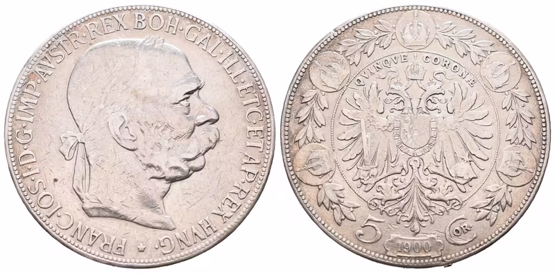 5 Koruna 1900