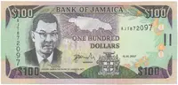 Jamajka, 100 Dollars 2007, P.84c