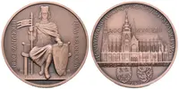 AE medaile 1929/2024 - Dokončení chrámu sv. Víta