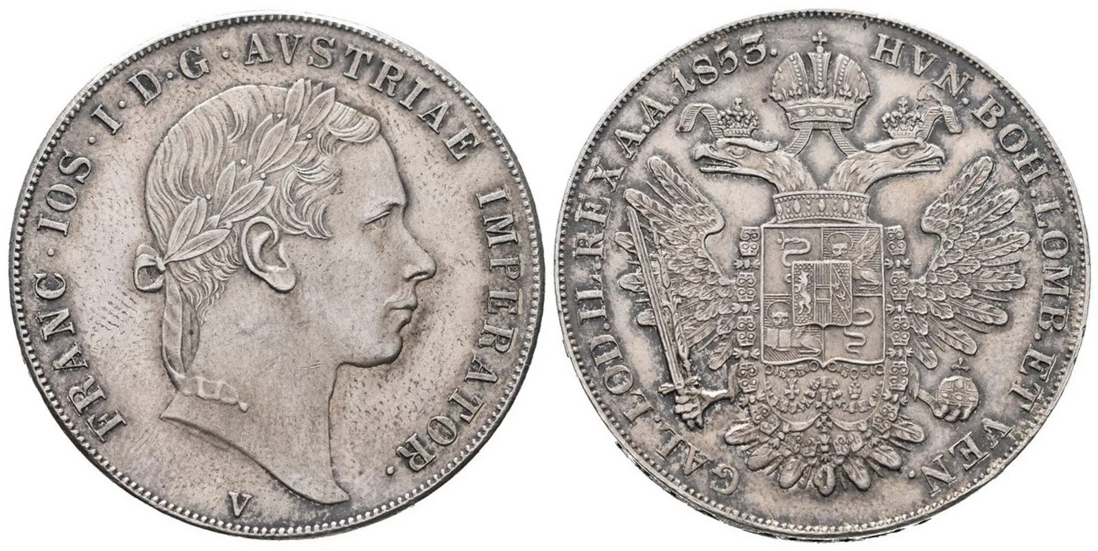 Konvenční měna, 1848 - 1857 — 1
