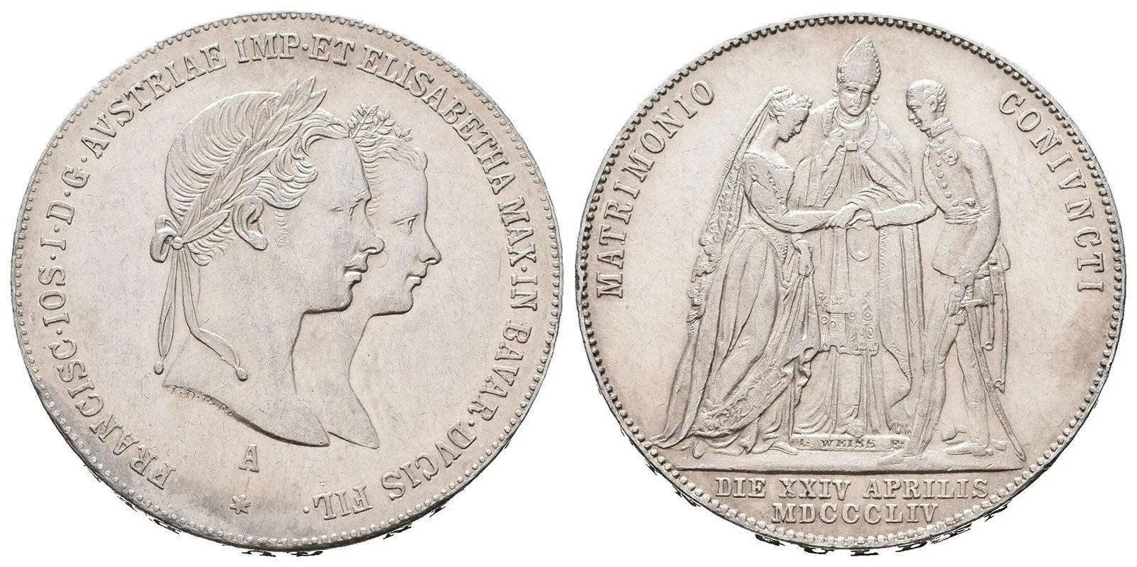 Konvenční měna, 1848 - 1857 — 1