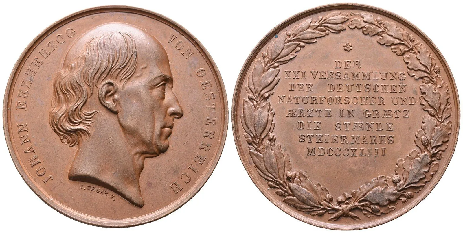 Arcivévoda Johann, 1782 - 1859, kancléř 1848 - 1849 — 1