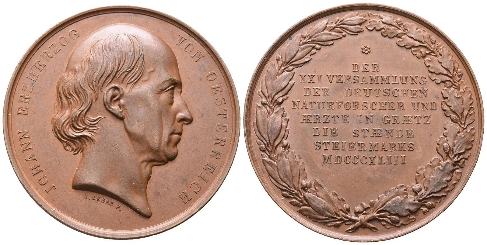 Arcivévoda Johann, 1782 - 1859, kancléř 1848 - 1849 — 1