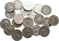 USA, 1/4 Dollar 1932 - 1964 - George Washington - fotografie 2
