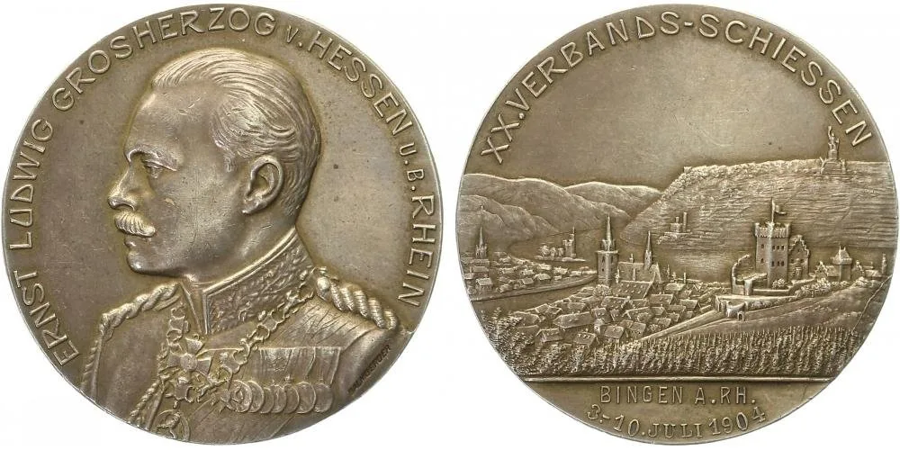 Německo - Hessen, Ernst Ludwig, 1892 - 1918 — 1