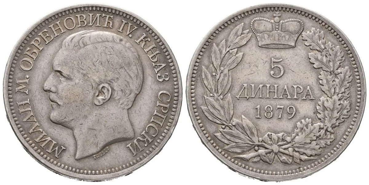 Srbsko, Milan Obrenovič IV., 1868 - 1889 — 1