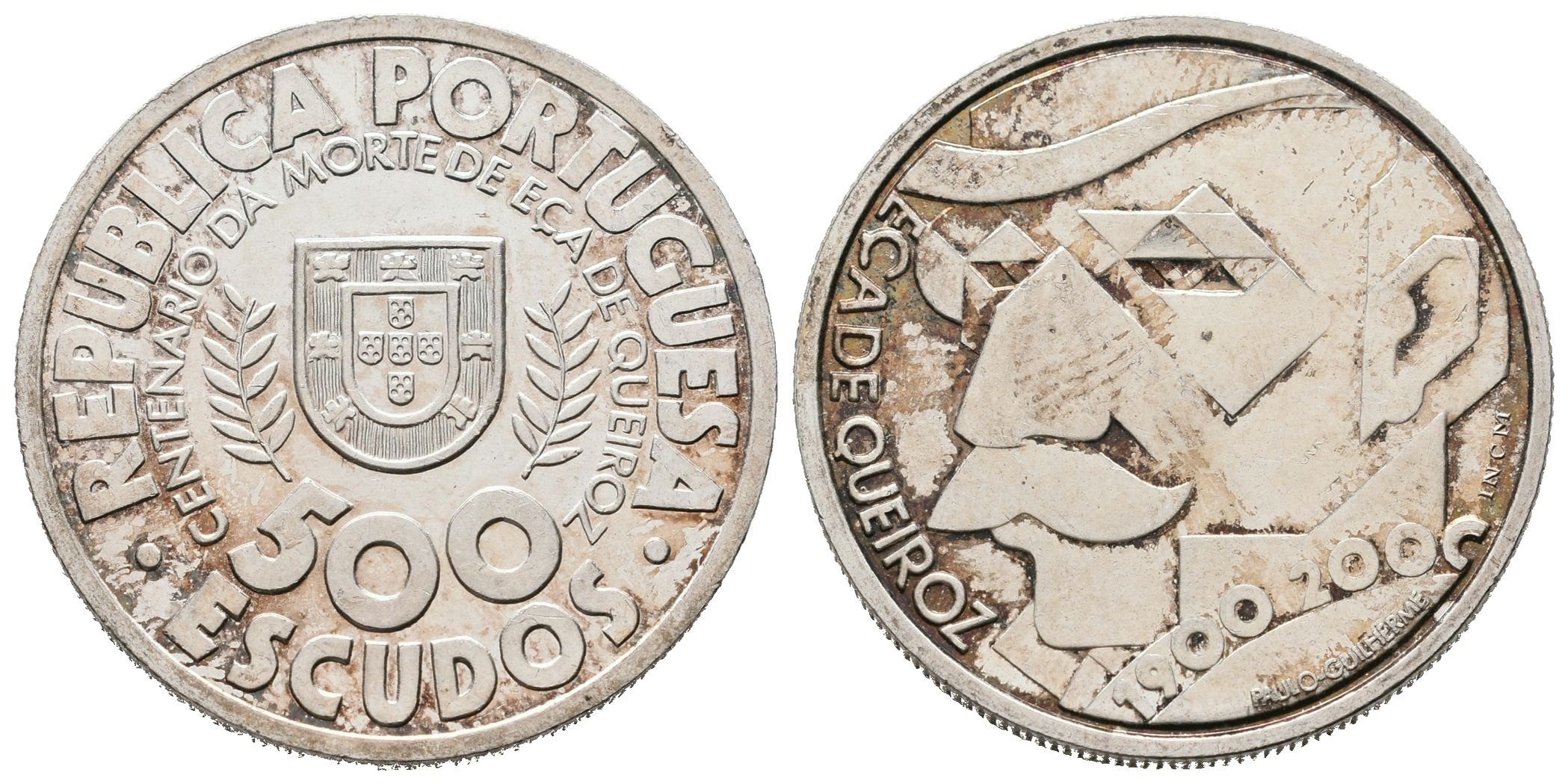 Portugalsko, 500 Escudos 2000 - José Maria de Eça de Queirós