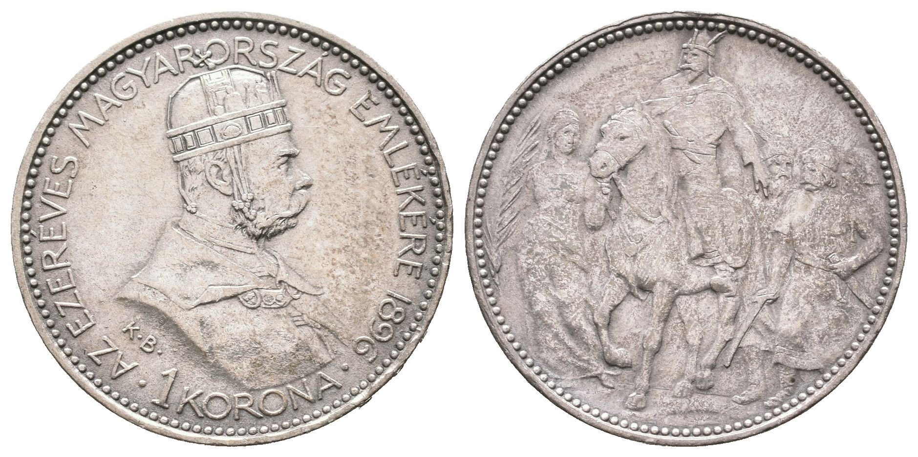 1 Koruna 1896 KB