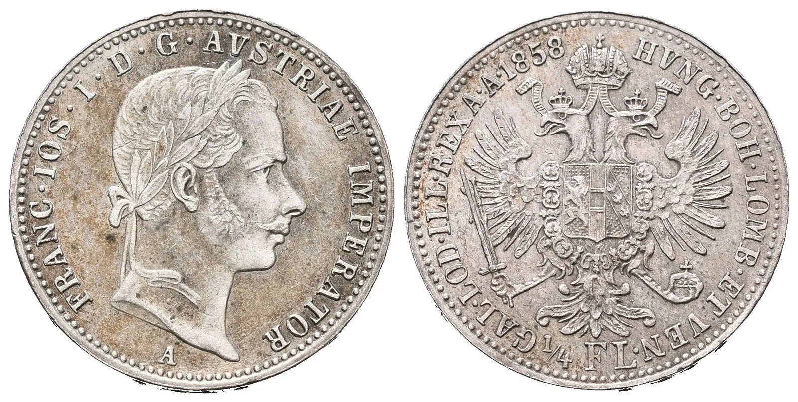Rakouská a spolková měna, 1857 - 1892 — 1