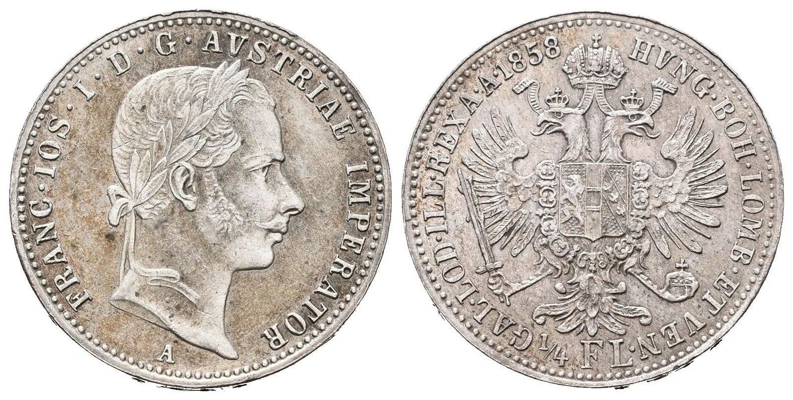 Rakouská a spolková měna, 1857 - 1892 — 1