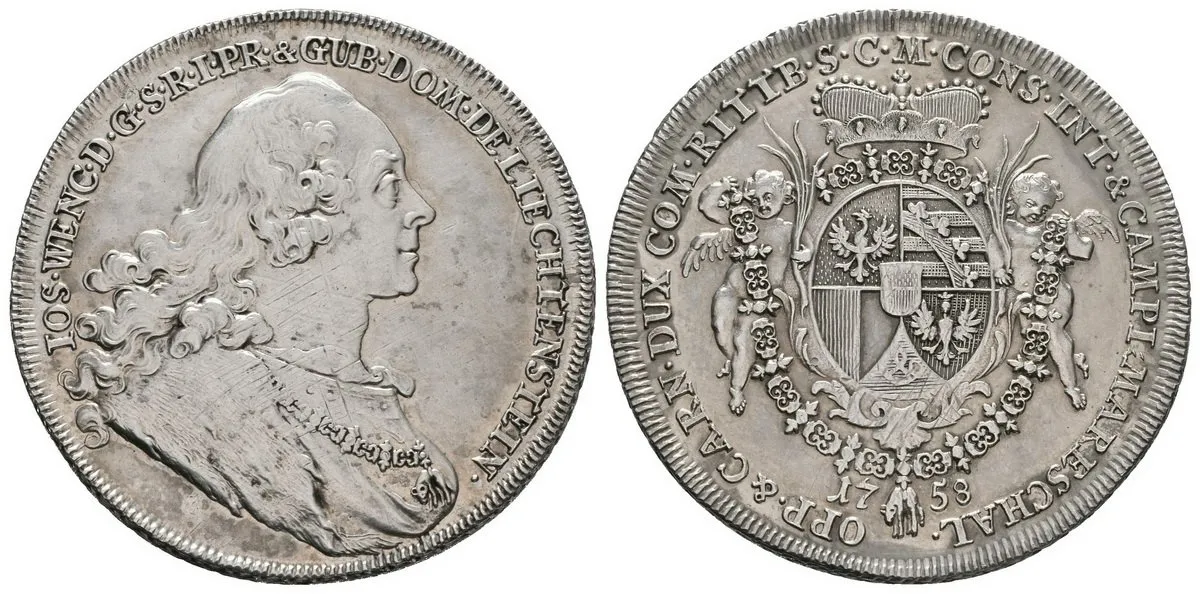 Liechtenstein, Josef Wenzel, 1748 - 1772 — 1