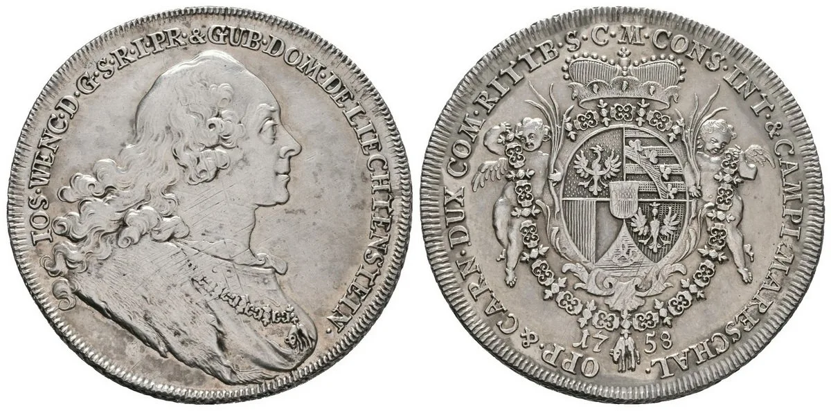 Liechtenstein, Josef Wenzel, 1748 - 1772 — 1