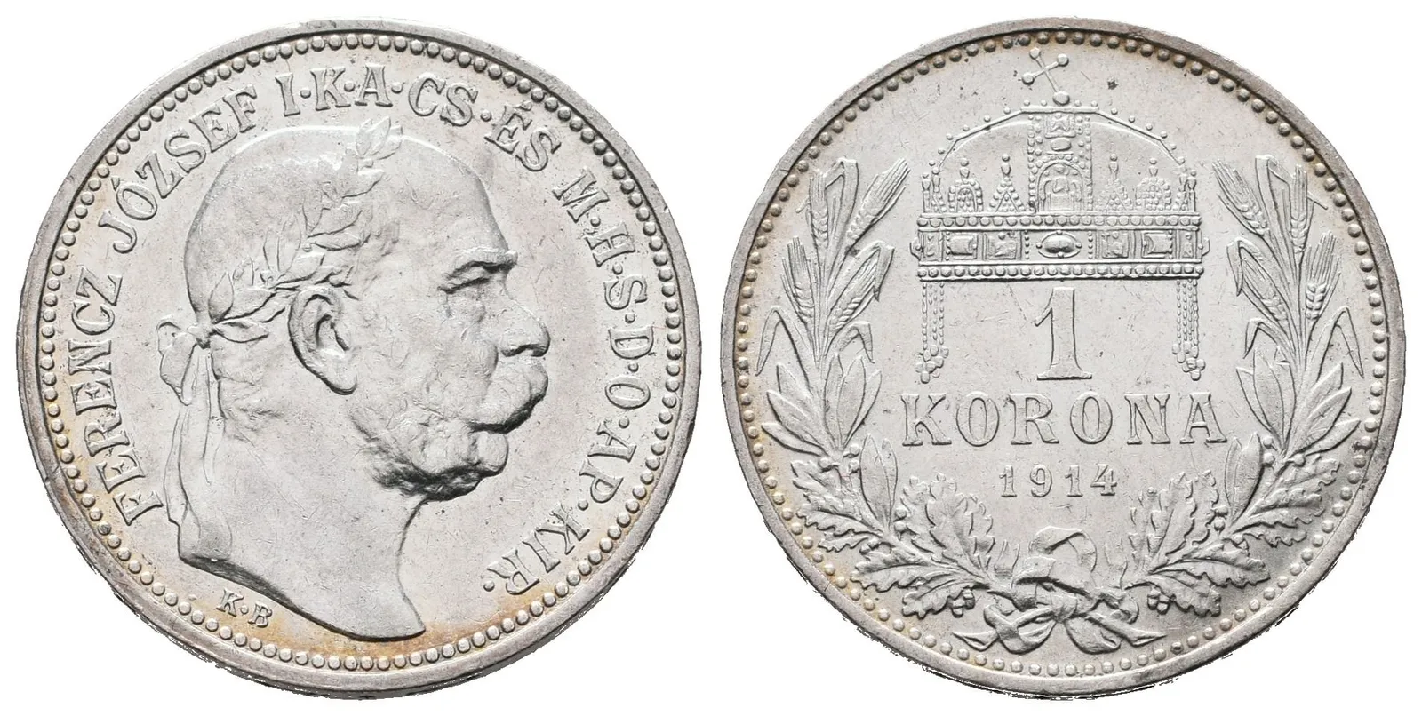 1 Koruna 1914 KB