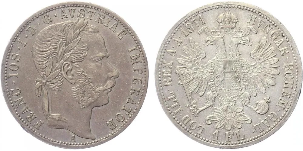 Rakouská a spolková měna, 1857 - 1892 — 1