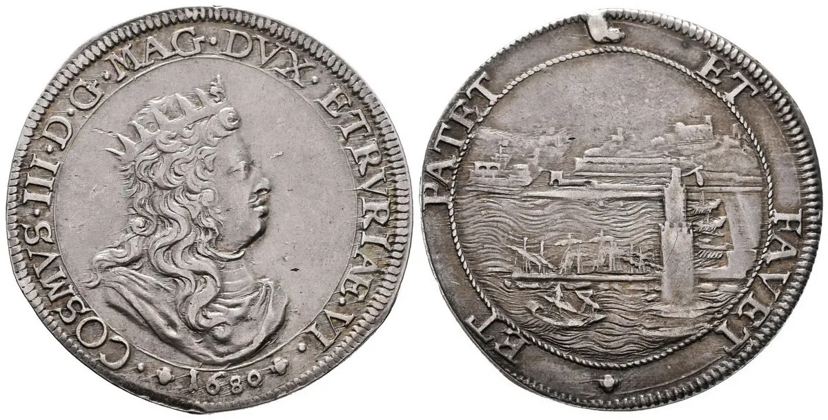 Itálie - Toskánsko, Cosimo III. Medici, 1670 - 1723 — 1