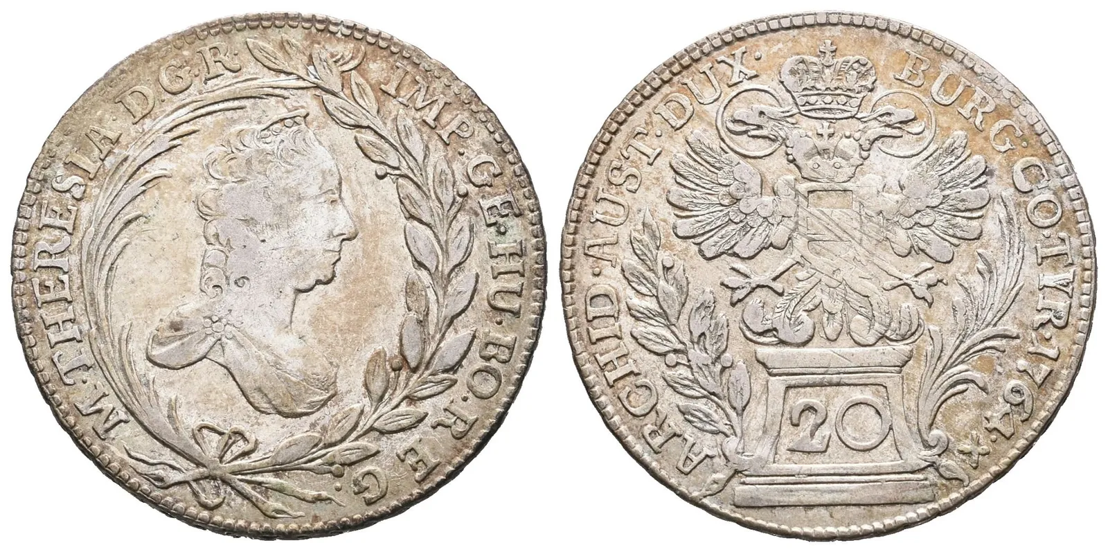 Marie Terezie, 20 Krejcar 1764, Vídeň
