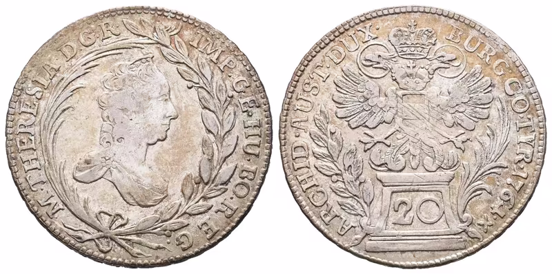 Marie Terezie, 20 Krejcar 1764, Vídeň