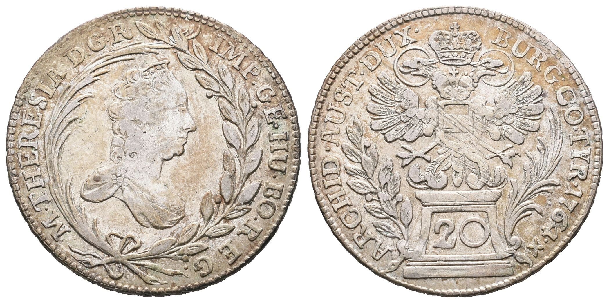 Marie Terezie, 20 Krejcar 1764, Vídeň