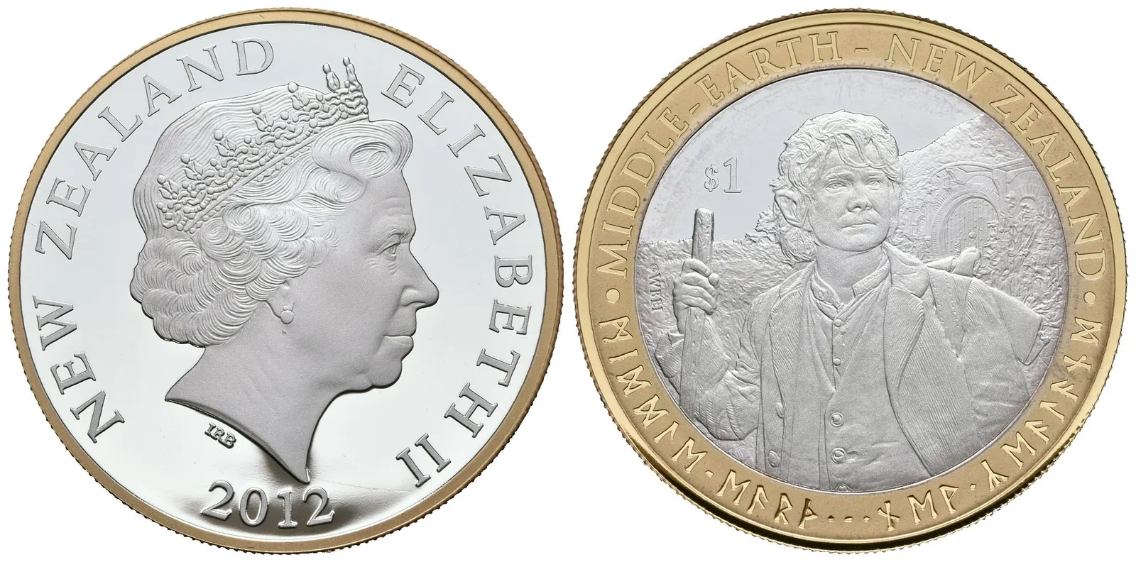 Nový Zéland, Dollar 2012 - Hobbit