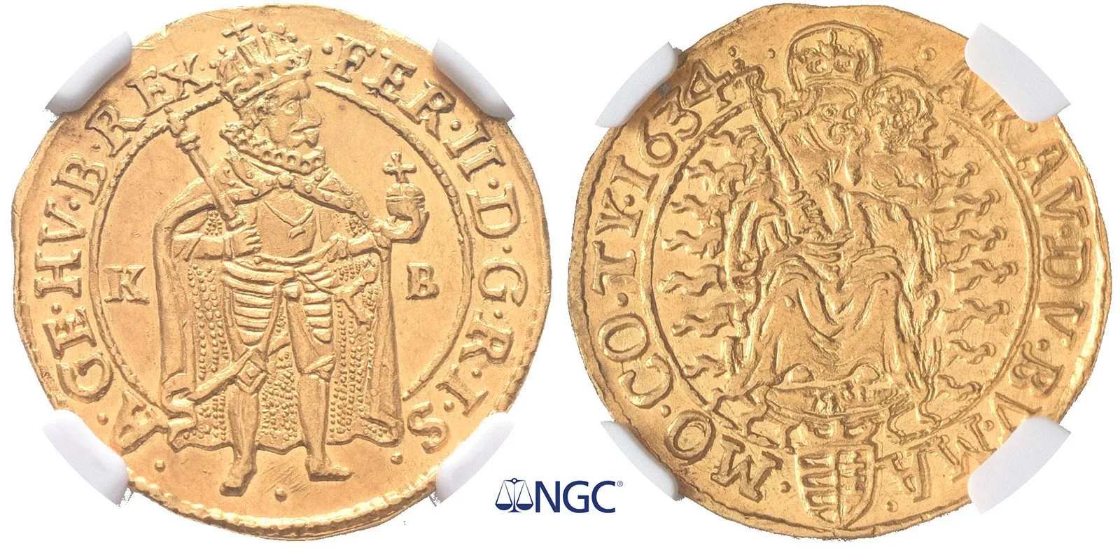 Ferdinand II., 1619 - 1637 (Mince dobrého zrna) — 1