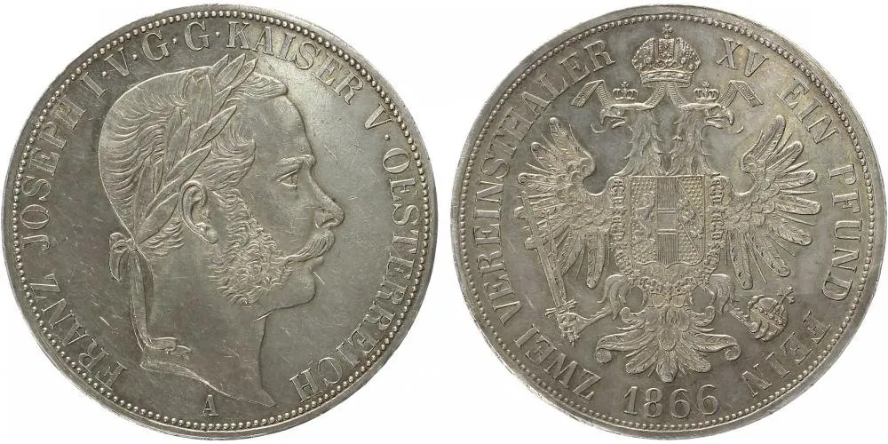 Rakouská a spolková měna, 1857 - 1892 — 1