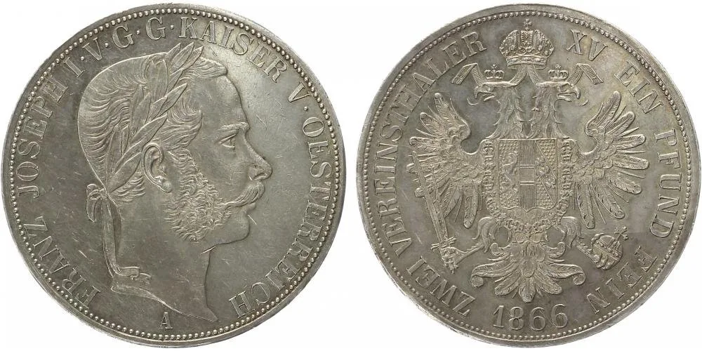 Rakouská a spolková měna, 1857 - 1892 — 1