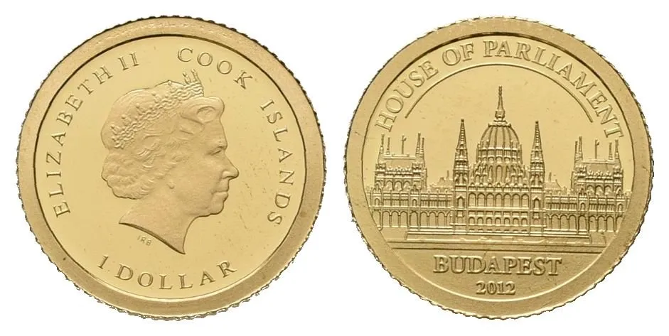 Cook Island, 1 Dollar 2012 - Parlament