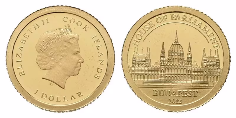 Cook Island, 1 Dollar 2012 - Parlament