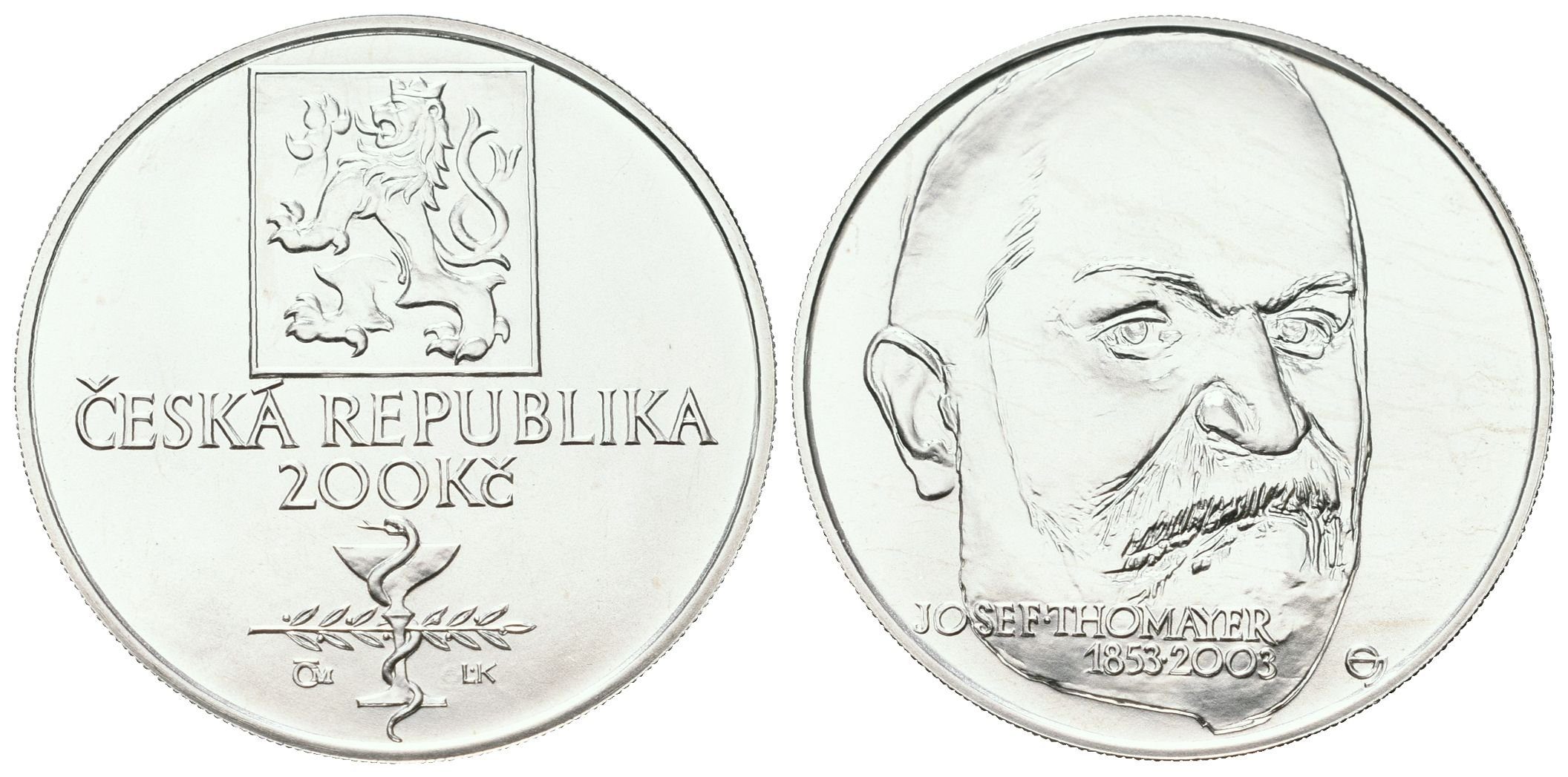 200 Kč 2003 - Josef Thomayer
