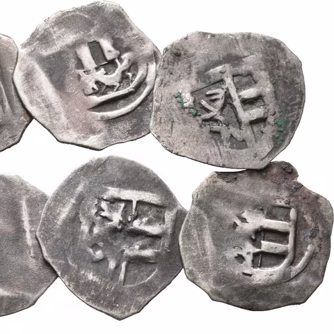 Soubor mincí Jana II. - Pfennig se čtyřrázem,