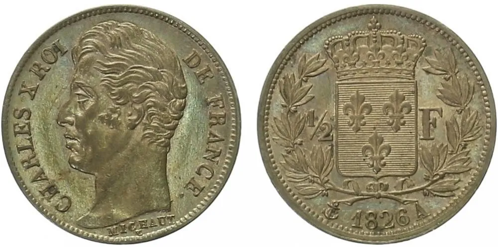 Francie, Charles X., 1824 - 1830 — 1