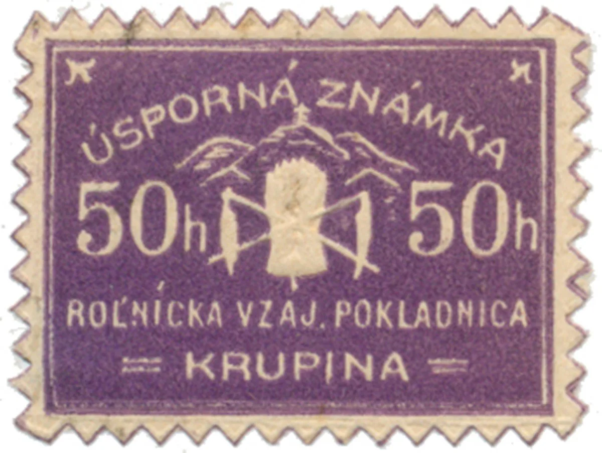 Úsporné známky — 1