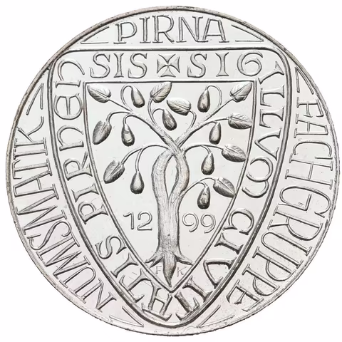 AE Medaile 1976 - Přátelství a spolupráce s Pirnou 1976. Postř. bronz 32 mm