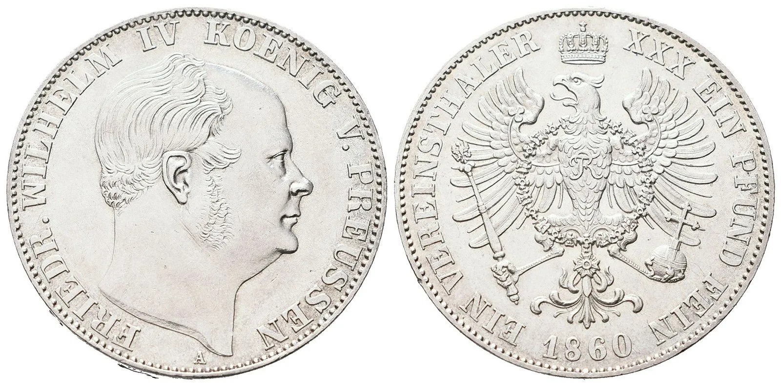 Prusko, Friedrich Wilhelm IV., 1840 - 1861 — 1
