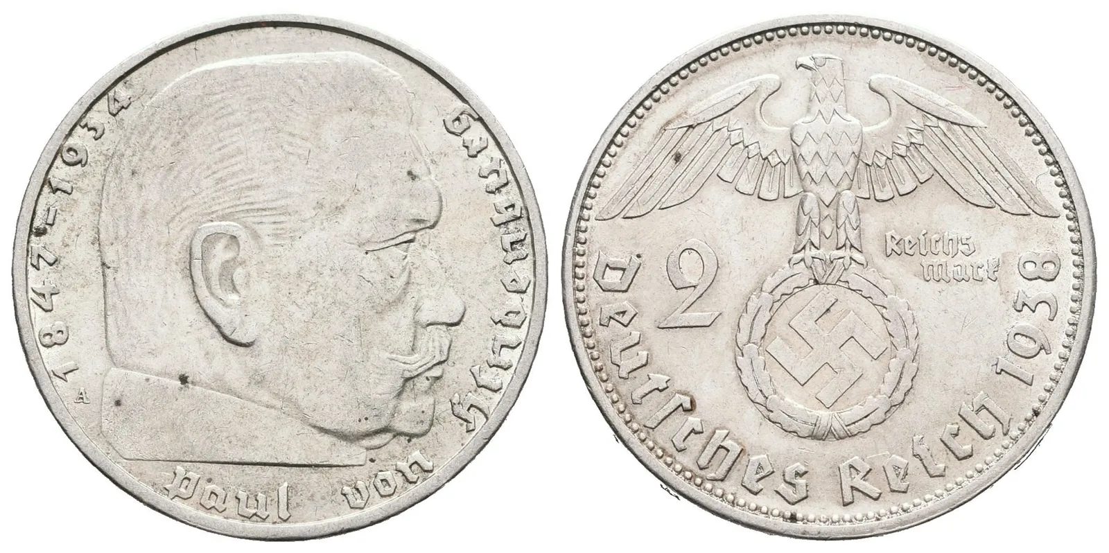 III. říše, 2 Marka 1938 A
