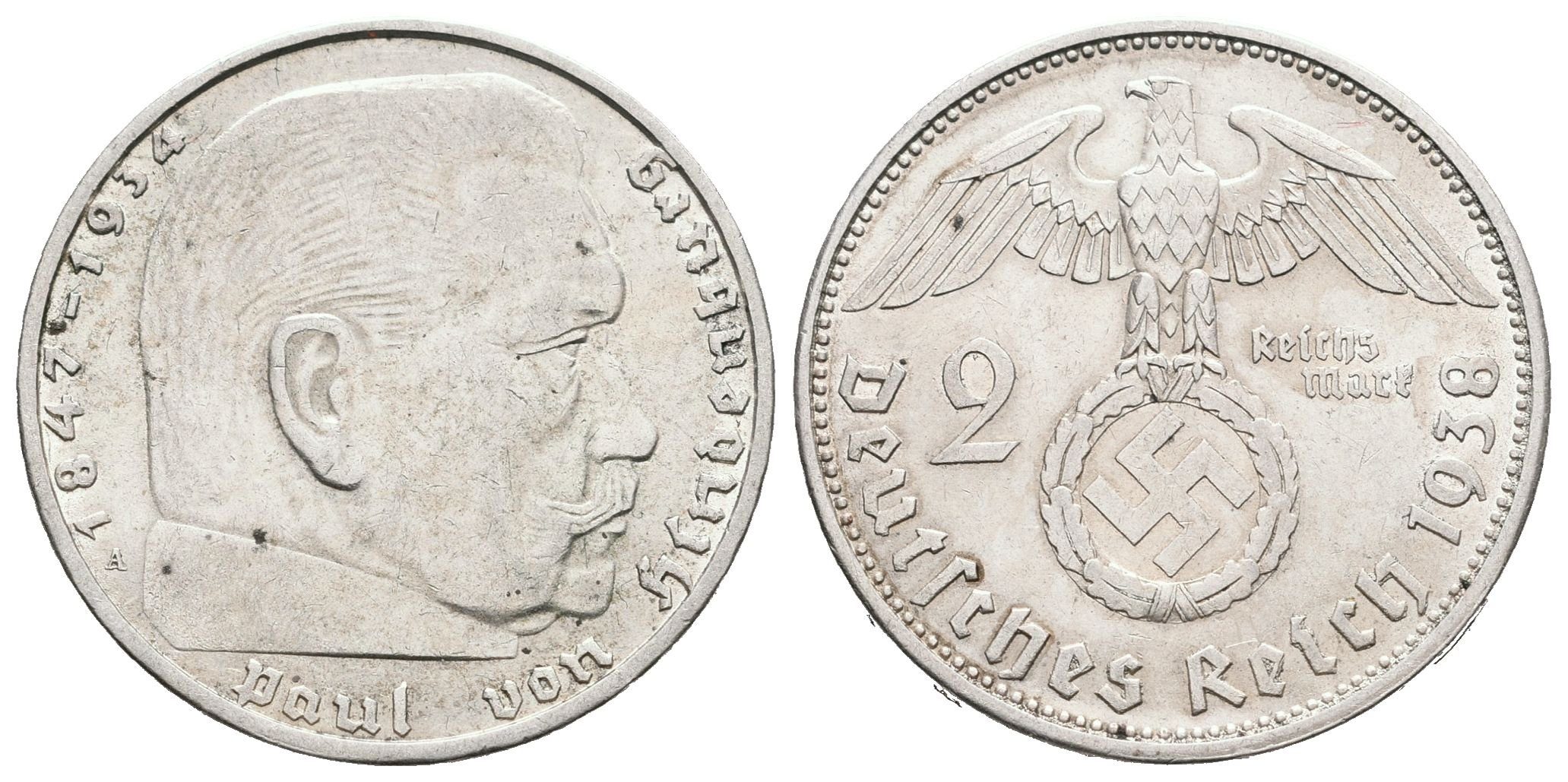 III. říše, 2 Marka 1938 A