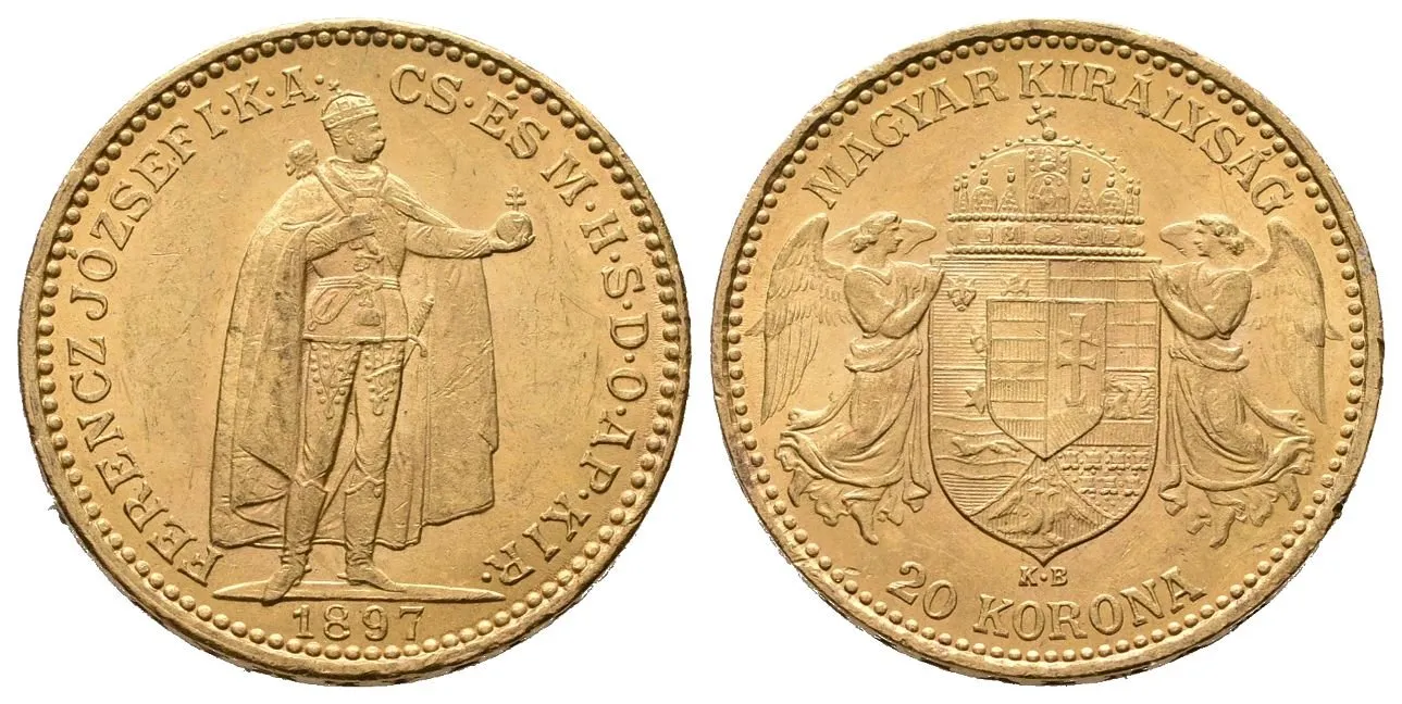 20 Koruna 1897 KB